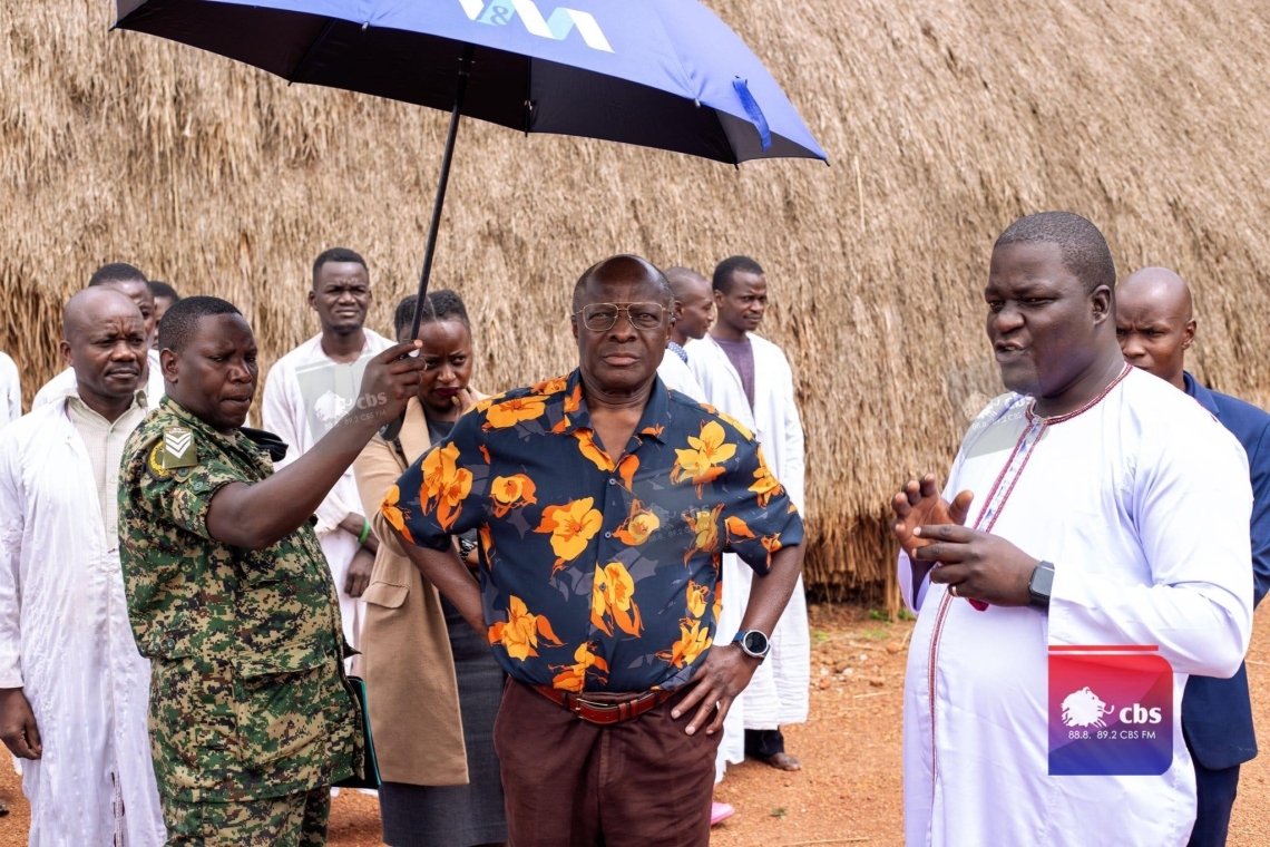 Royal Appreciation: King Visits Kasubi Tombs, Commends Restoration Efforts